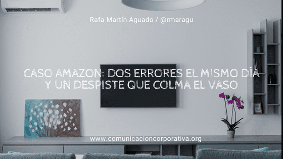 Caso Amazon atención clientes