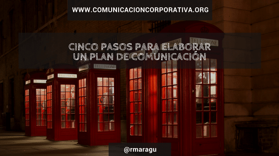 Cinco pasos para elaborar un plan de comunicación