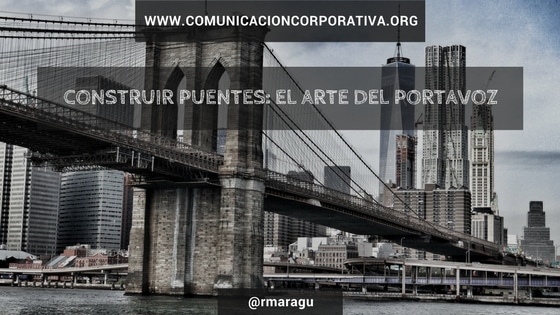 Construir puentes el arte del portavoz