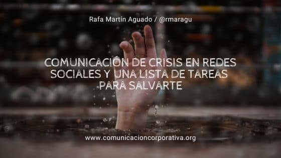 Pasos para afrontar una crisis en redes sociales