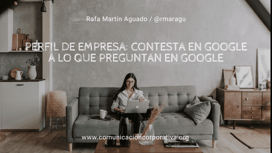 Perfil Empresa Google marketing educativo